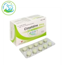 Cimetidine 300mg Thành Nam - Chai 100 viên nén bao phim